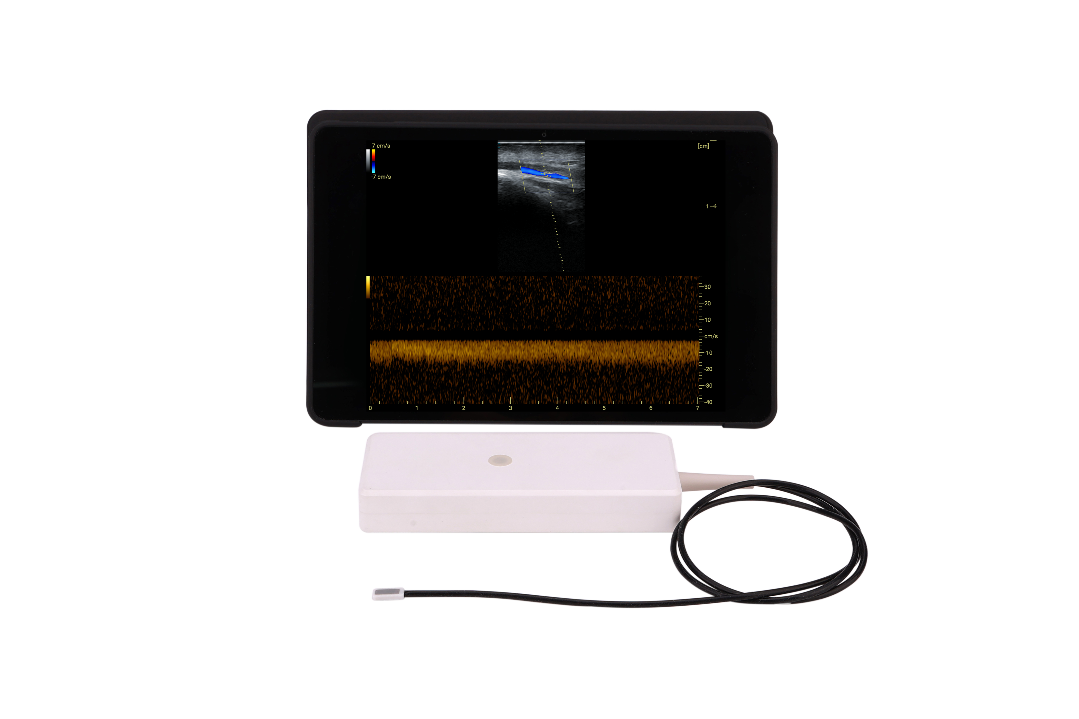 Flexible patch ultrasound